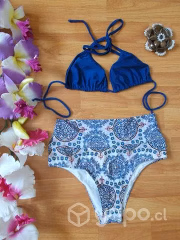 Bikini brasilero tiro alto nuevo