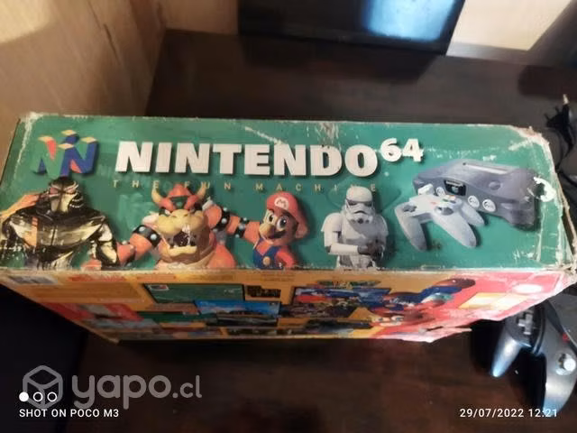 Nintendo 64 con 5 juegos