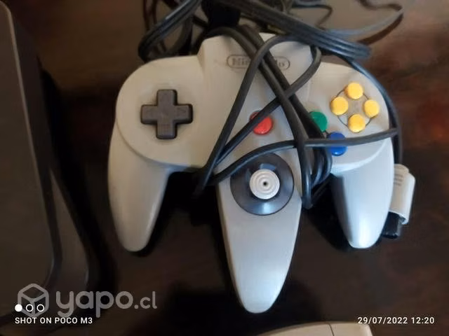 Nintendo 64 con 5 juegos