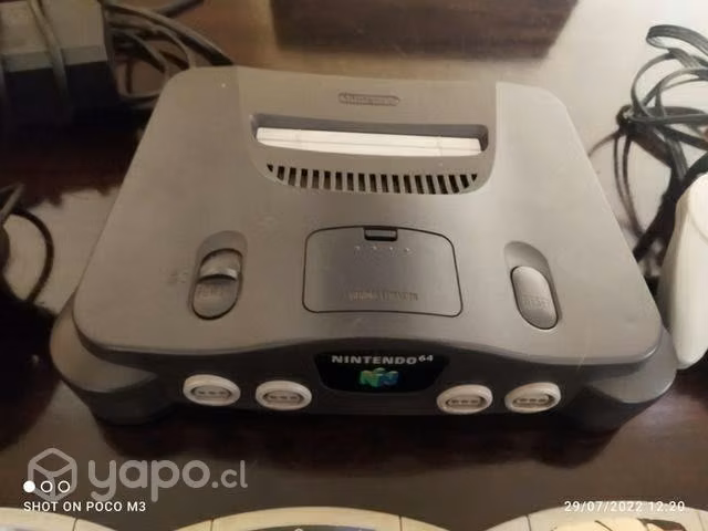 Nintendo 64 con 5 juegos