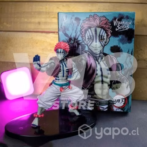 Figura Grande Akaza Demon Slayer 19 cms regalo