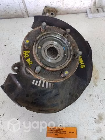 Muñón Con Masa Delantero Derecho 4X4 (TYA018)