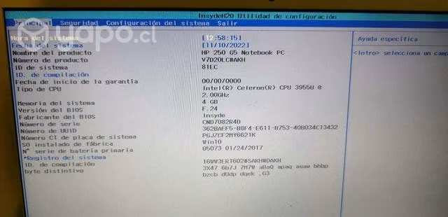 Notebook hp pantalla 15.6 - Imagen 2