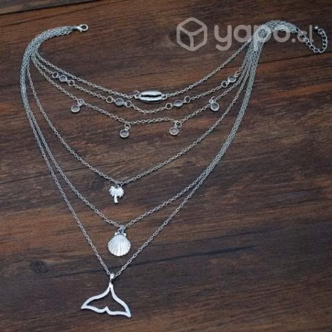 Collar Multicapas colgante marino Bañado Nuevo - Imagen 2
