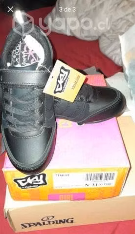 Zapato niña escolar N31 NUEVO - Imagen 3