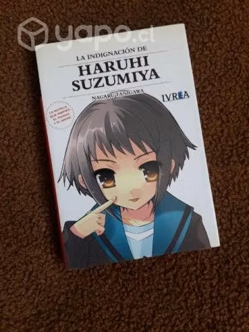 Novela La Indignación de Haruhi Suzumiya