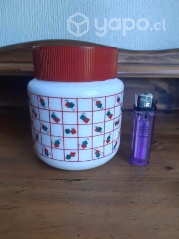 Antiguo Frasco de cremopal con diseño 500cc