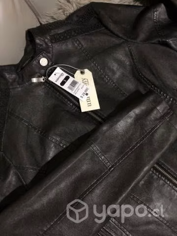 Chaqueta eco cuero - Imagen 2