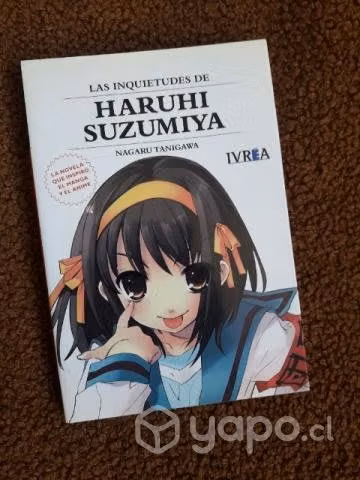 Novela Las Inquietudes de Haruhi Suzumiya