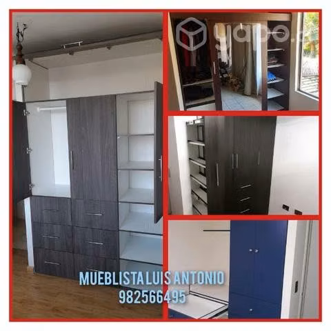 Closet empotrados a medida