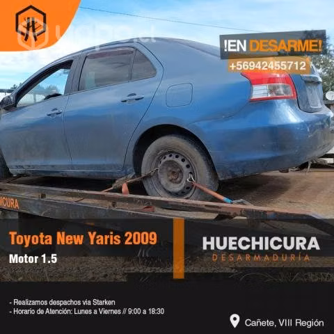 Tablero torpedo toyota new yaris 2009