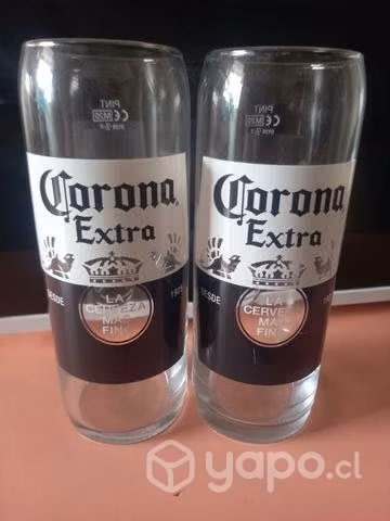 Vasos de vidrio Corona 2x1 - Imagen 2