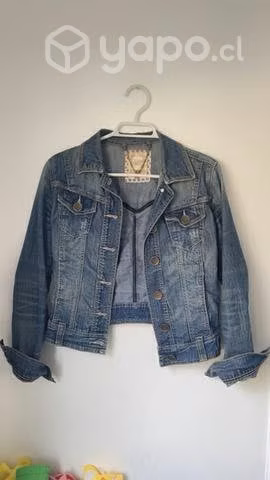 Chaqueta en índigo
