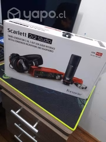 Pack scarlett focursite 2i2