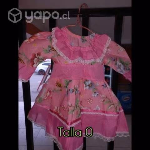 Vestidos huasa floreados