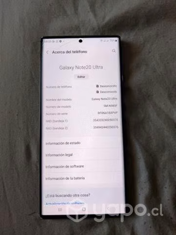 Samsung Galaxy note 20 ultra de 256 GB duo - Imagen 3