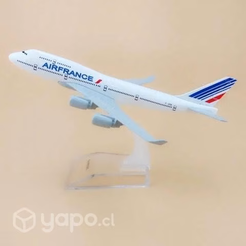 Boeing 747 Avión KLM 1:500, Metálico + 2do Avión