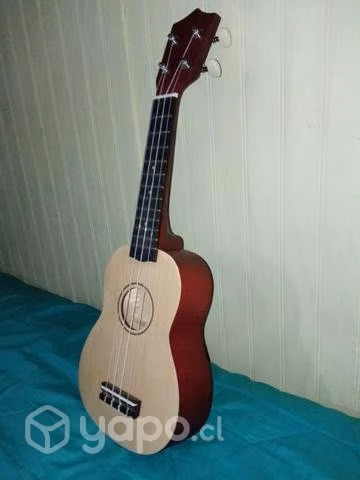 Ukelele con funda