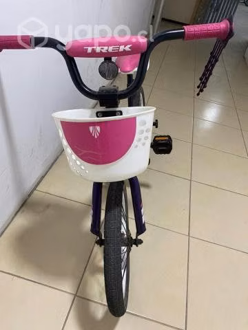 Bicicleta Niña Trek Precaliber 16 Púrpura
