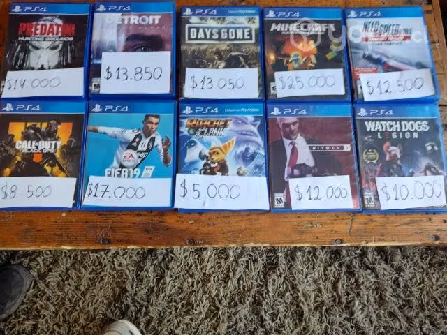 Juegos play 4