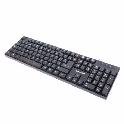 Teclado alambrico tecmaster cableado standar tm-10