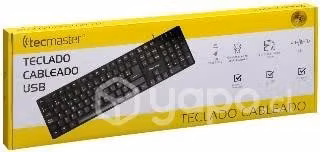 Teclado alambrico tecmaster cableado standar tm-10