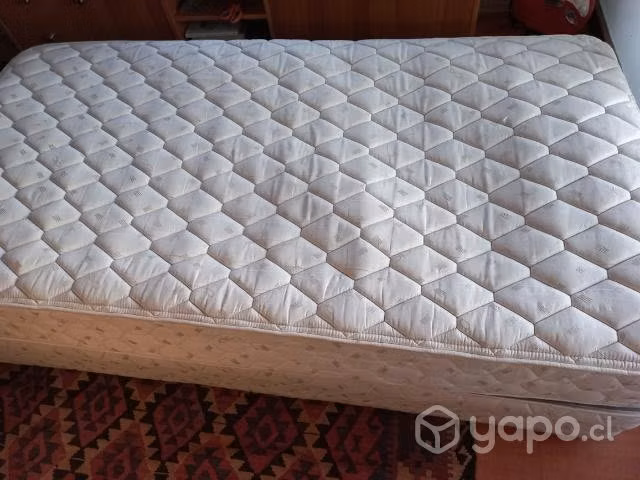 Cama con colchón cic 1.5 plaza