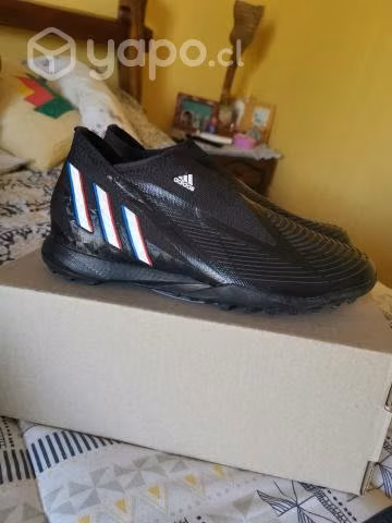 Zapatilla de Fútbol, Adidas Predator Edge.3, 9.5Us