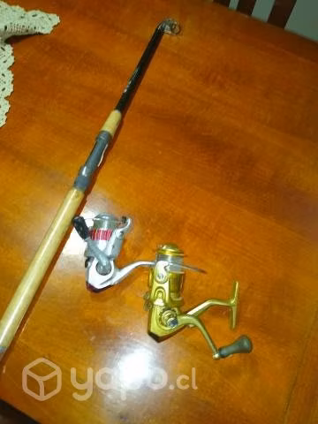 Caña D.A.M para pescar con carrete