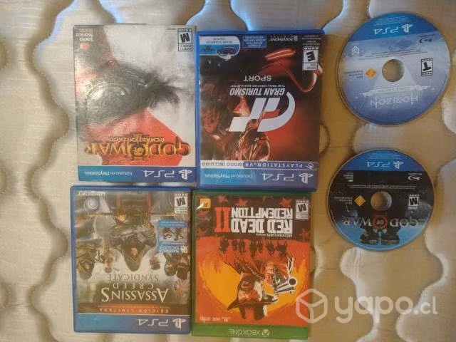 Juegos PS4 y Xbox one conversable solo WhatsApp