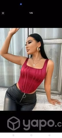 Top tipo corset