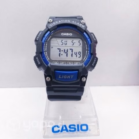 Reloj casio w736h-2 alarma vibracion nuevos