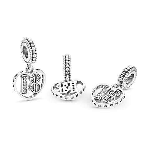 Charm/dije Pandora 18 años - Imagen 3