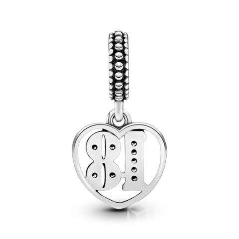 Charm/dije Pandora 18 años - Imagen 2