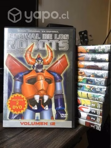 Coleccion dvd festival robots y thundercats
