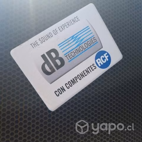 Equipos de audio profesional DB Technologies
