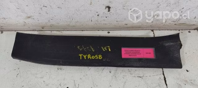 Tapiz Cubre Zocalo Trasero Izquierdo (TYR058) Toyo