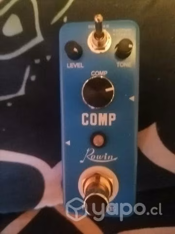 Pedal de guitarra eléctrica Compresor