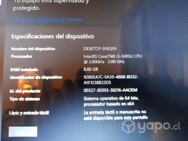 Potente notebook buen rendimiento lenovo