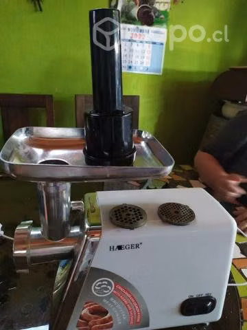 Moledora de carne haeger con todos sus accesorios - Imagen 3