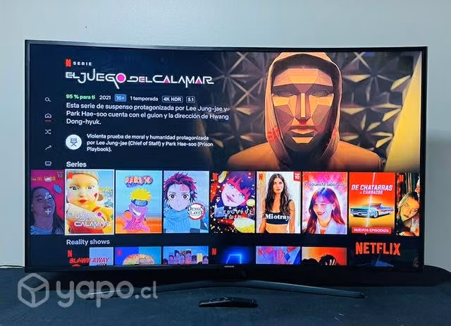 Smart tv 55 Samsung CURVA