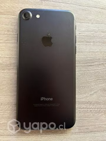 IPhone 7 32gb impecable negro mate