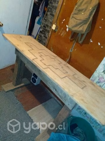 Mesa desmontable artesanal