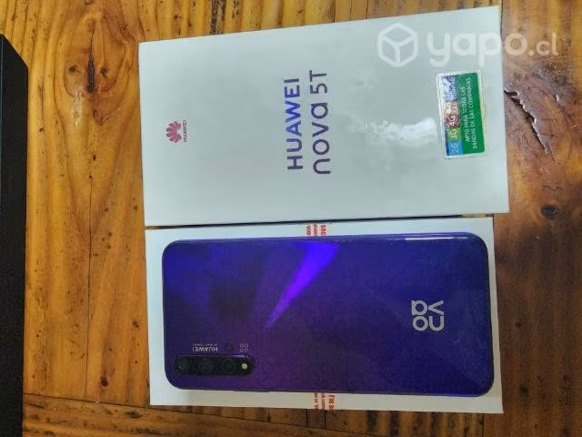 Huawei nova 5T morado - Imagen 2