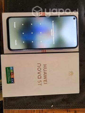 Huawei nova 5T morado
