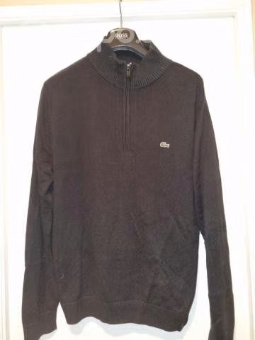 Sweater lacoste cierre azul 2 - Imagen 3