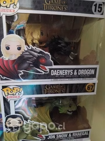 Funko pop daenerys y jon snow