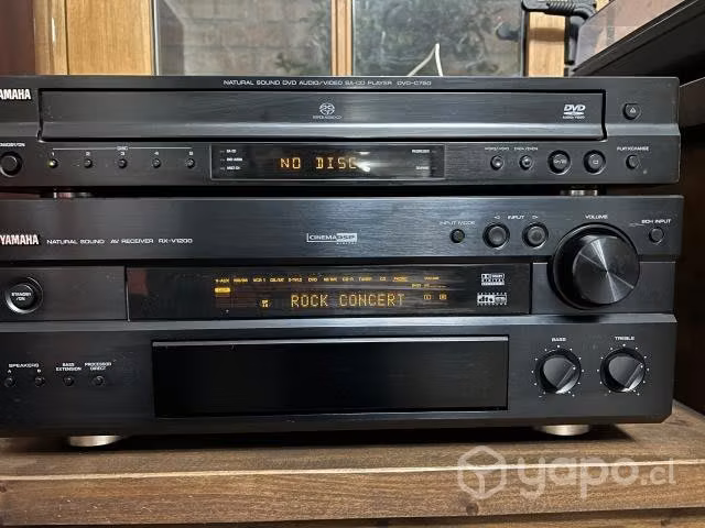 Yamaha RX-V1200 + Yamaha dvd-c750 sa-cd - Imagen 3
