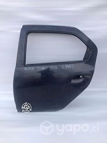 Puerta trasera Lh Renault Symbol 2017 2022