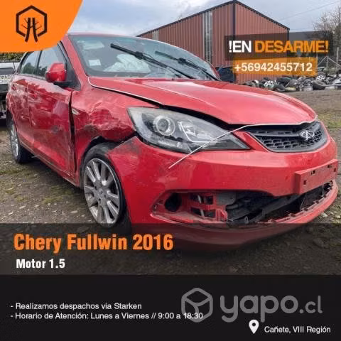Culata chery fullwin 2016